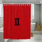 two logo red dead redemption shower curtains 0