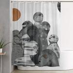 two moons shower curtain 0
