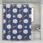ulzang exo member rugby shower curtains 0