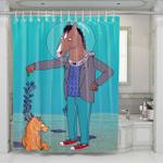 under water bojack horseman shower curtains 0