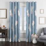unicorn horse balloon window curtain 0