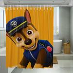 uniform chase paw patrol animation shower curtains 0