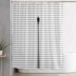up the stair shower curtain 0