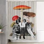 upper class dealer shower curtain 0