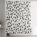 urban dot shower curtain 0