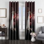 usa slam dunk baskteball window curtain 0