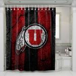 utah utes american football team shower curtains 0