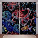 valence curtains for windows embroidery undersea blackout curtain artist window curtain home decorations blackout window curtains 100 polyester 41 7 107 9 0