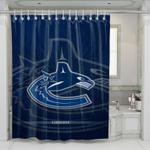 vancouver canucks shower curtains 0