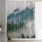 vancouver fog shower curtain 0