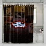 vans of the wall glow shower curtains 0