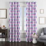 vaporwave yikes tree aesthetic window curtain 0