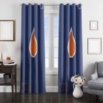 vector shadow edmonton oilers window curtain 0