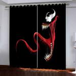 venom pattern curtains blackout window drapes 0