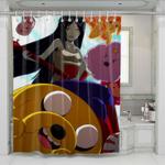 very cute jack adventure time shower curtains 0