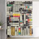vhs i shower curtain 0