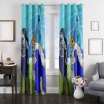 villain adventure time window curtains 0