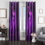 vince carter phoenix purple window curtain 0