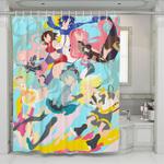 vocaloid full member faceless shower curtains 0