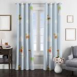walkies dog puppies cartoon window curtain 0