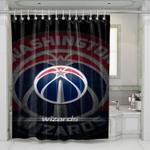 washington wizards 2 shower curtains 0