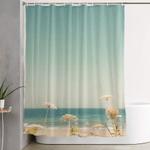 water and lace shower curtain 0