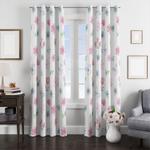 watercolor flower painting and flower window curtain 0