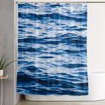 waves at the lake shower curtain 0