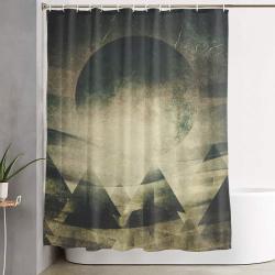 We Are Children Of The Moon Shower Curtain Set For Bathroom Decor Gift For Friends