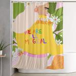 we are magical shower curtain 0