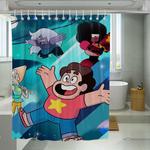 we are the crystal steven universe shower curtains 0