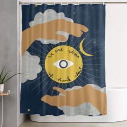 We Are What We Think About Shower Curtain Set For Bathroom Decor Gift For Friends