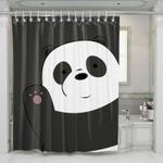 we bare bears panda shower curtains 0
