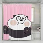 we bare bears very cute shower curtains 0