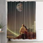 we used to live there too shower curtain 0