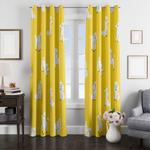 white dogs really cute poses window curtain 0