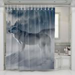 white wolf shower curtains 0