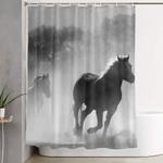 wild shower curtain 0