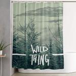 wild thing skagit valley washington shower curtain 0