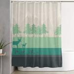wilderness shower curtain 0