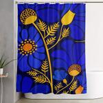 wildflower garden shower curtain 0