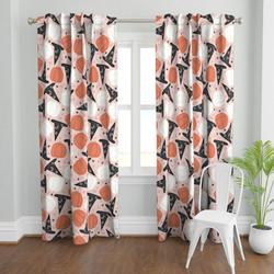 Witches Style With Pumpkins All Over Blackout Curtains Idea Gift Halloween