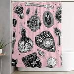 witchy shower curtain 0