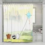 with kate we bare bears shower curtains 0