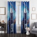 with sword tennessee titans nfl window curtain 0