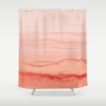within the tides living coral shower curtain 0