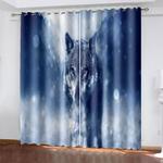 wolf curtains blackout window treatments drapes for room decoration 0