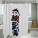 woman streetwear anime hypebeast shower curtains 0