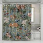 woodlads full of great animals shower curtains 0