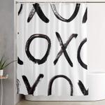 xo shower curtain 0